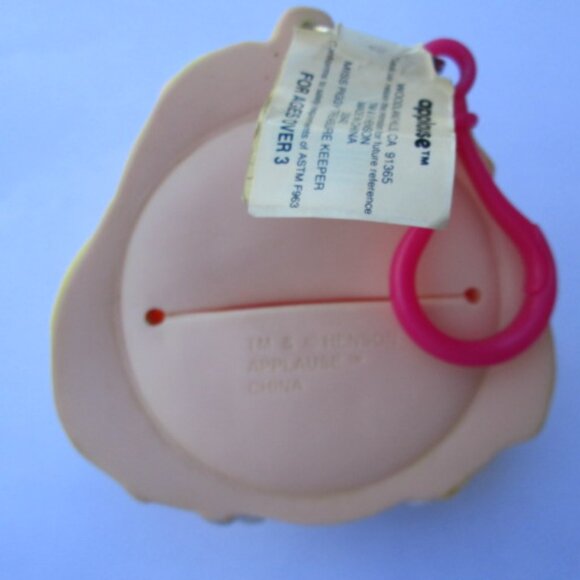 Vintage Muppets Miss Piggy coin purse/backpack clip NWT - Picture 2 of 2